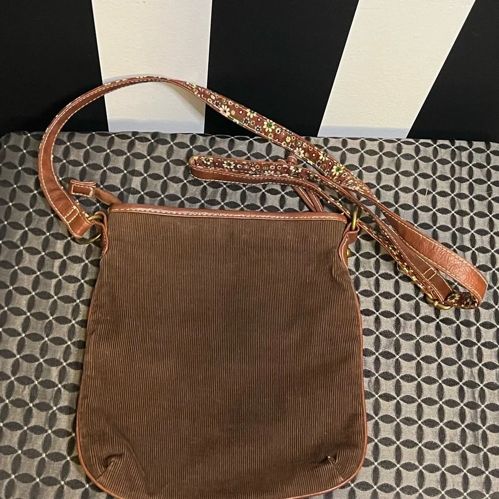 Brown Owl Design Crossbody Bag - Picture 2 of 7
